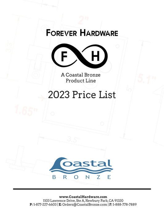 Forever Hardware Price List 2023