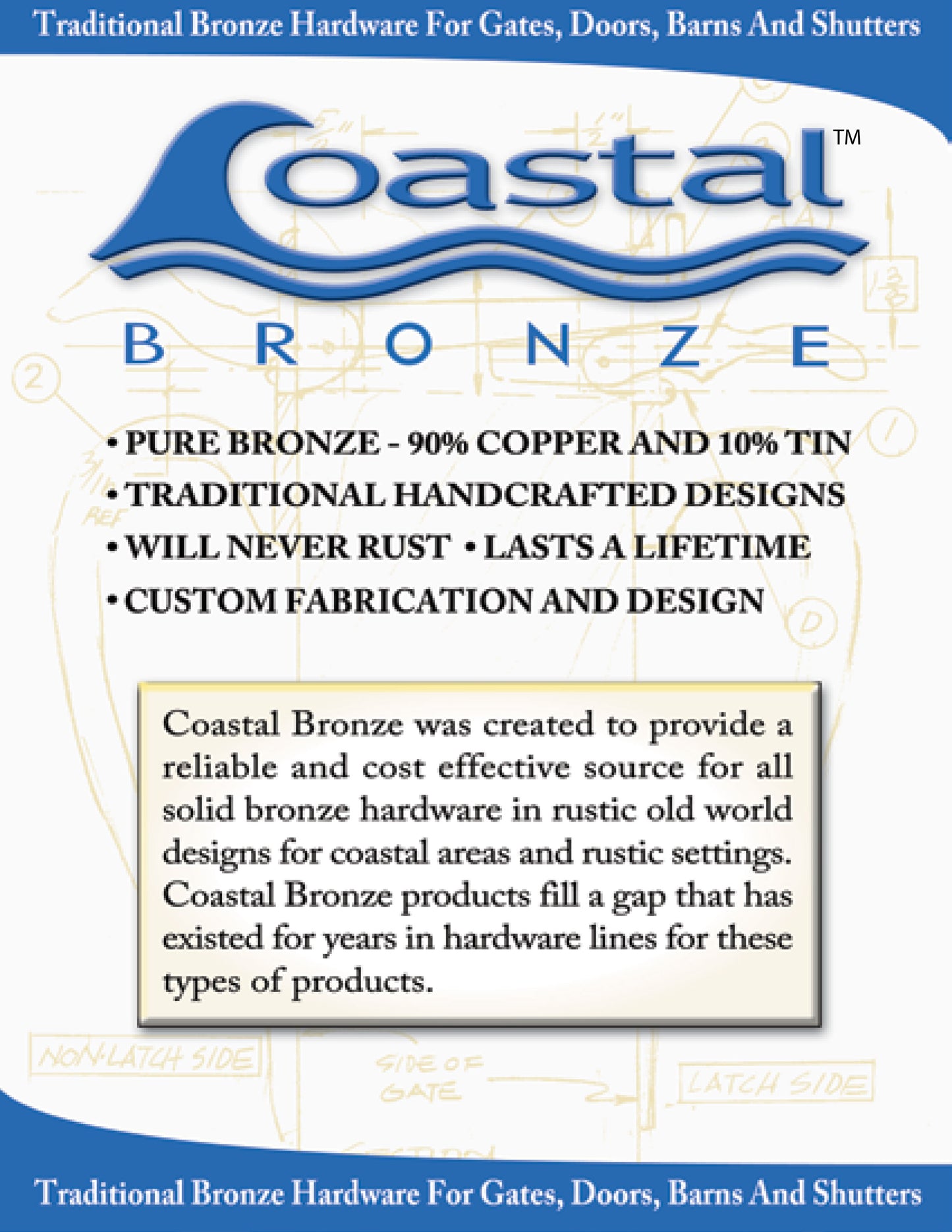Coastal Bronze Catalog 2016